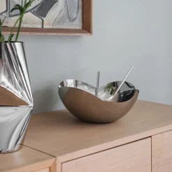 Løve Vinje Salatbestikk Rustfritt Stål 28cm Sølv