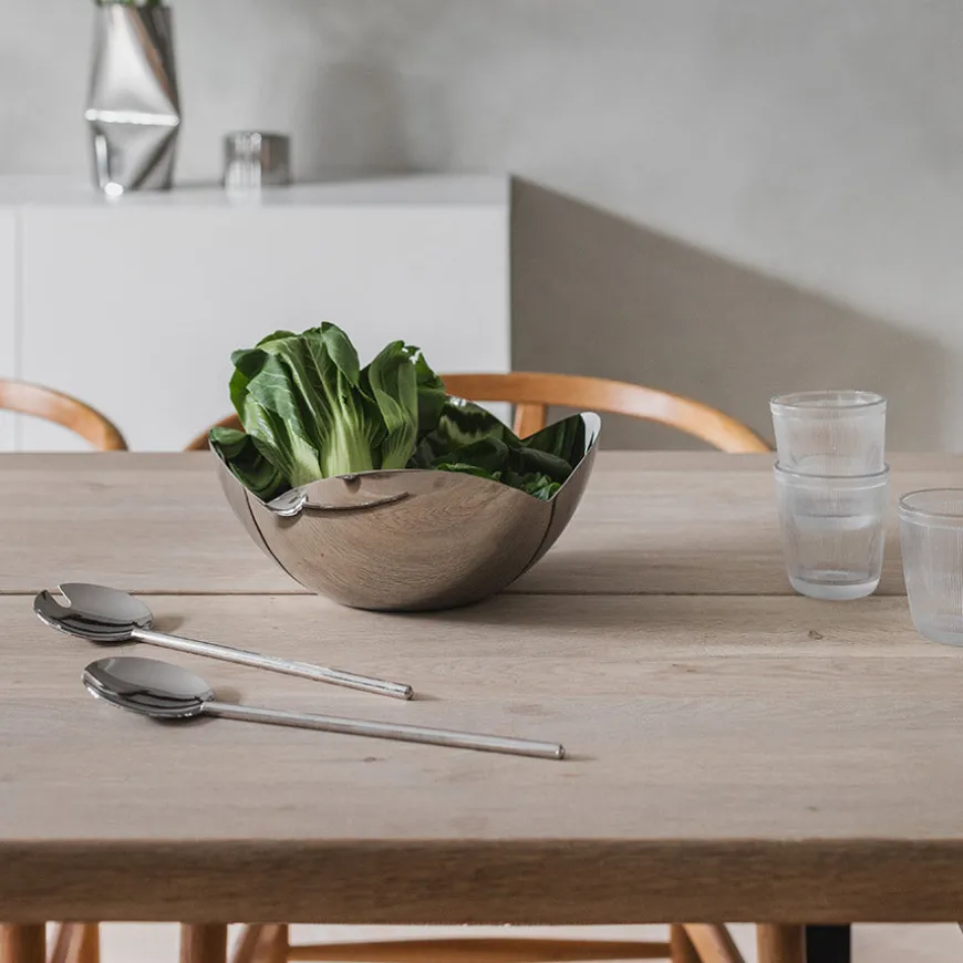 Løve Vinje Skål Rustfritt Stål 24cm Sølv