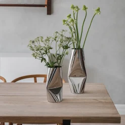 Løve Vinje Vase Rustfritt Stål 24,5cm Sølv