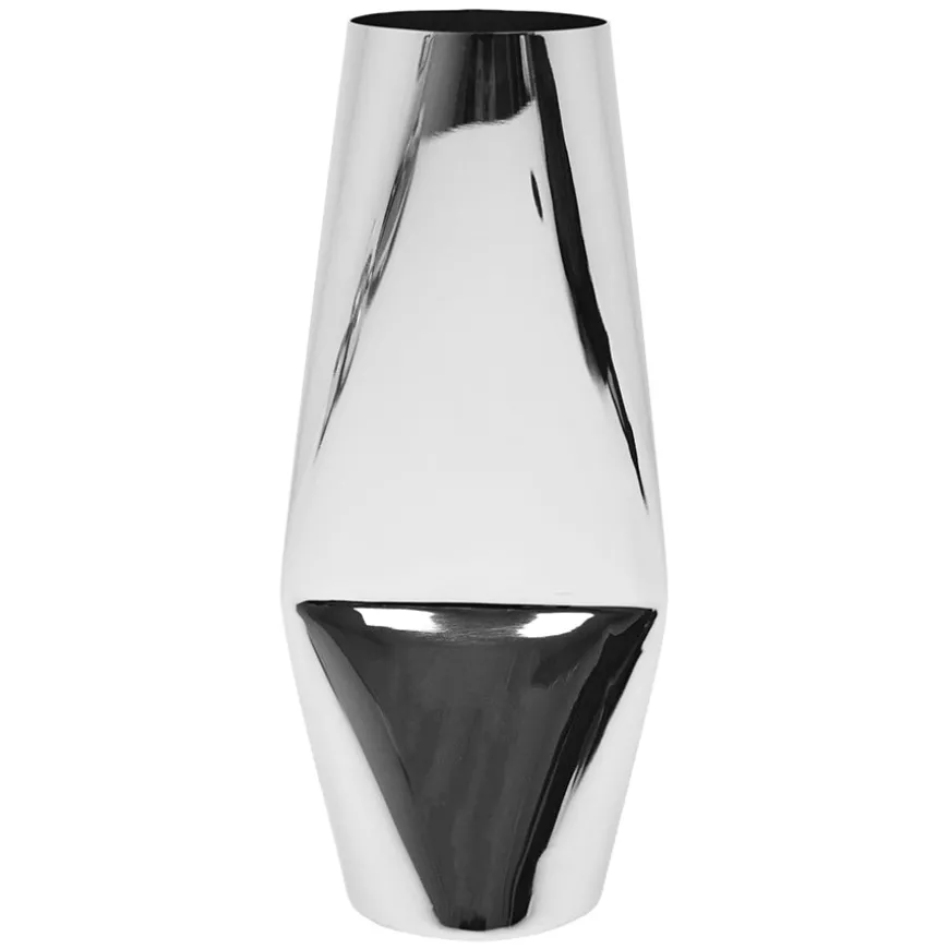 Løve Vinje Vase Rustfritt Stål 34,5cm Sølv