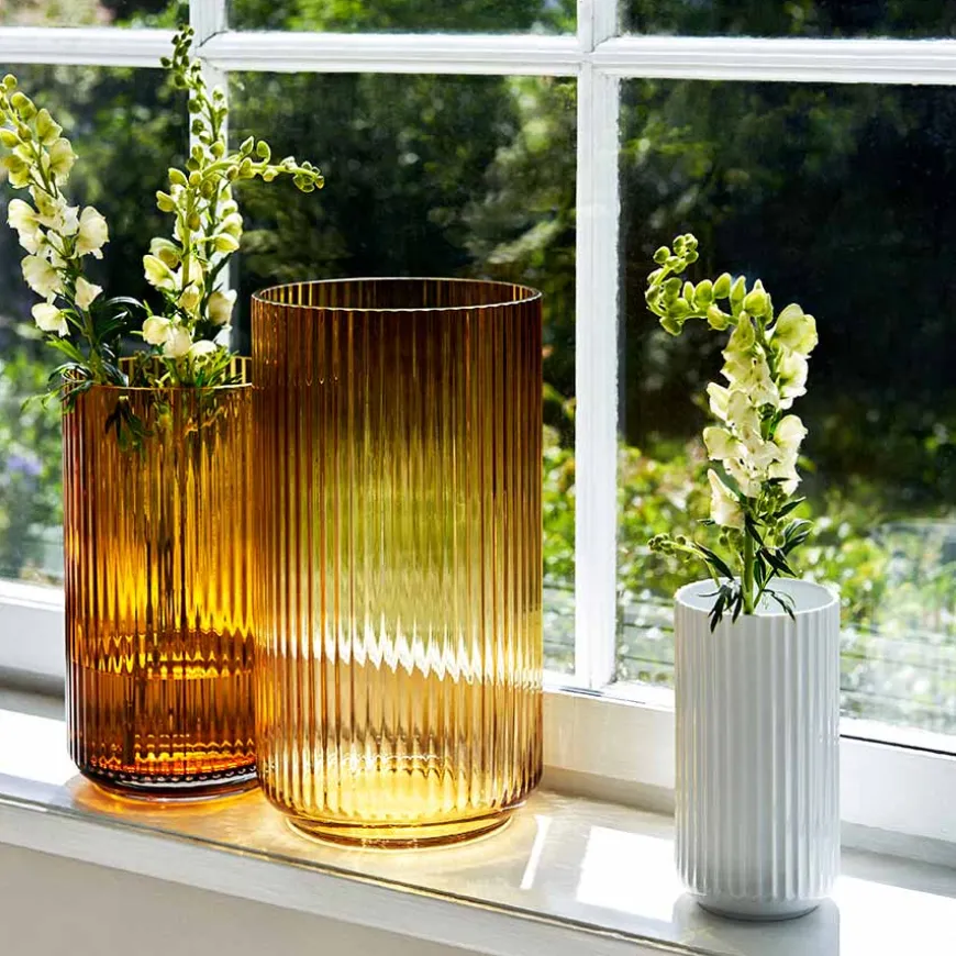 Lyngby Porcelæn Vase 15,5cm Hvit