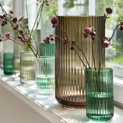 Lyngby Porcelæn Vase 15,5cm Klart Glass