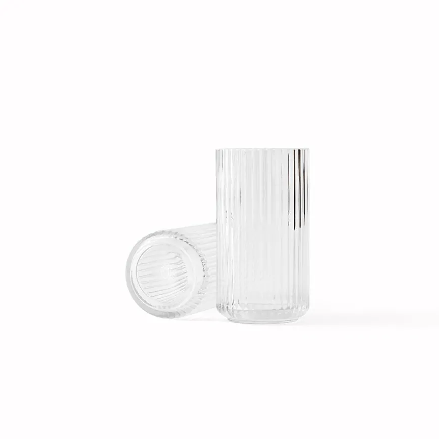 Lyngby Porcelæn Vase 20,5cm Klart Glass
