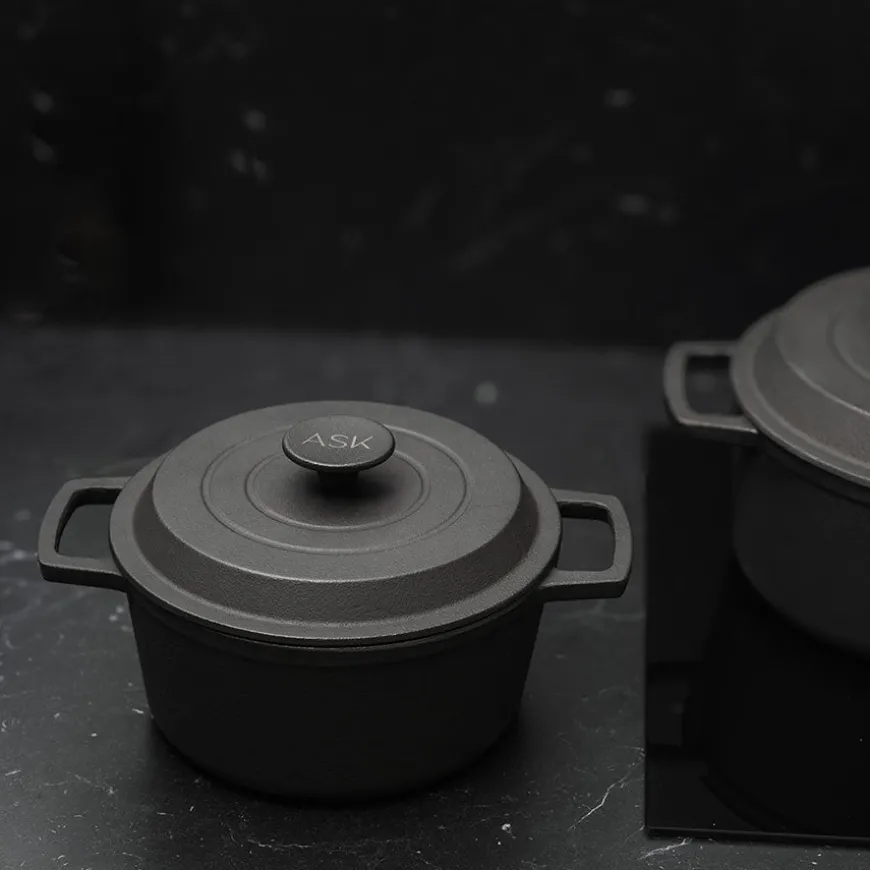 Malm Støpejernsgryte Uten Emalje 2,5L
