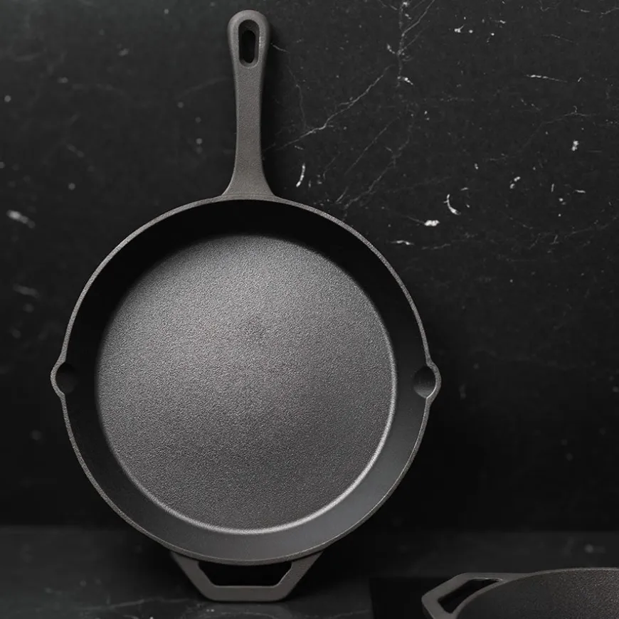 Malm Støpejernspanne Uten Emalje 30cm