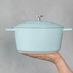 Masterclass Cast Aluminium Gryte 4L Himmelblå