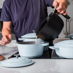 Masterclass Cast Aluminium Gryte 4L Himmelblå