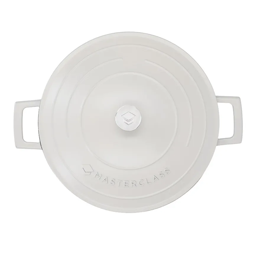 Masterclass Cast Aluminium Gryte 5L Krem