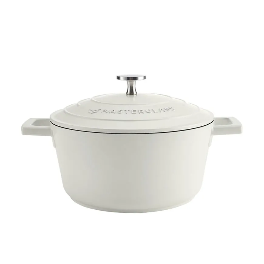 Masterclass Cast Aluminium Gryte 4L Krem