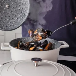 Masterclass Cast Aluminium Gryte 4L Krem