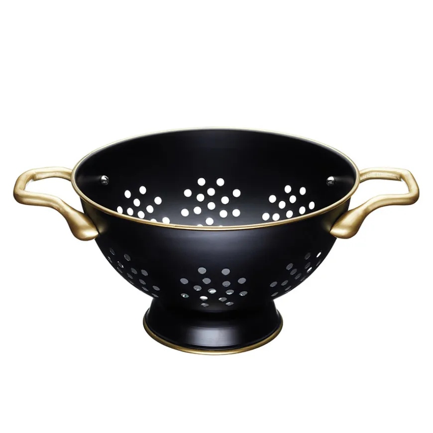 Masterclass Dørslag 24cm Sort & Gull Rustfritt Stål