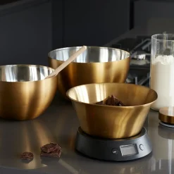 Masterclass Kjøkkenvekt 5kg Sort & Gull