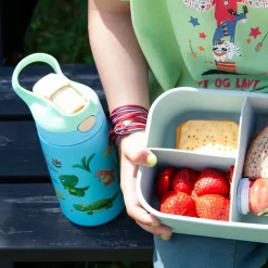 Minis Play Drikkeflaske Stål 400ml Blå