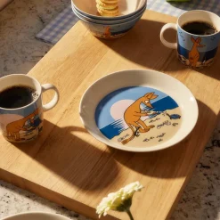 Moomin Arabia Mummi Asjett 19cm Sniff Blå