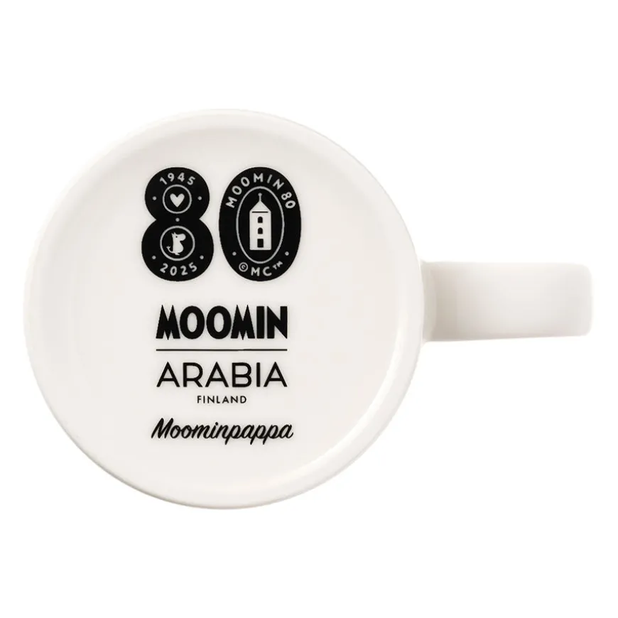 Moomin Arabia Mummikopp 30cl Mummipappa 80-års Jubileum m/Boks