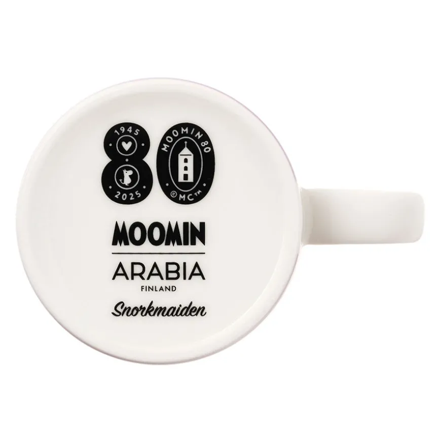 Moomin Arabia Mummikopp 30cl Snorkfrøken 80-års Jubileum m/Boks