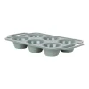 MUFFINSFORM 6/HULL SILIKON GRØNN