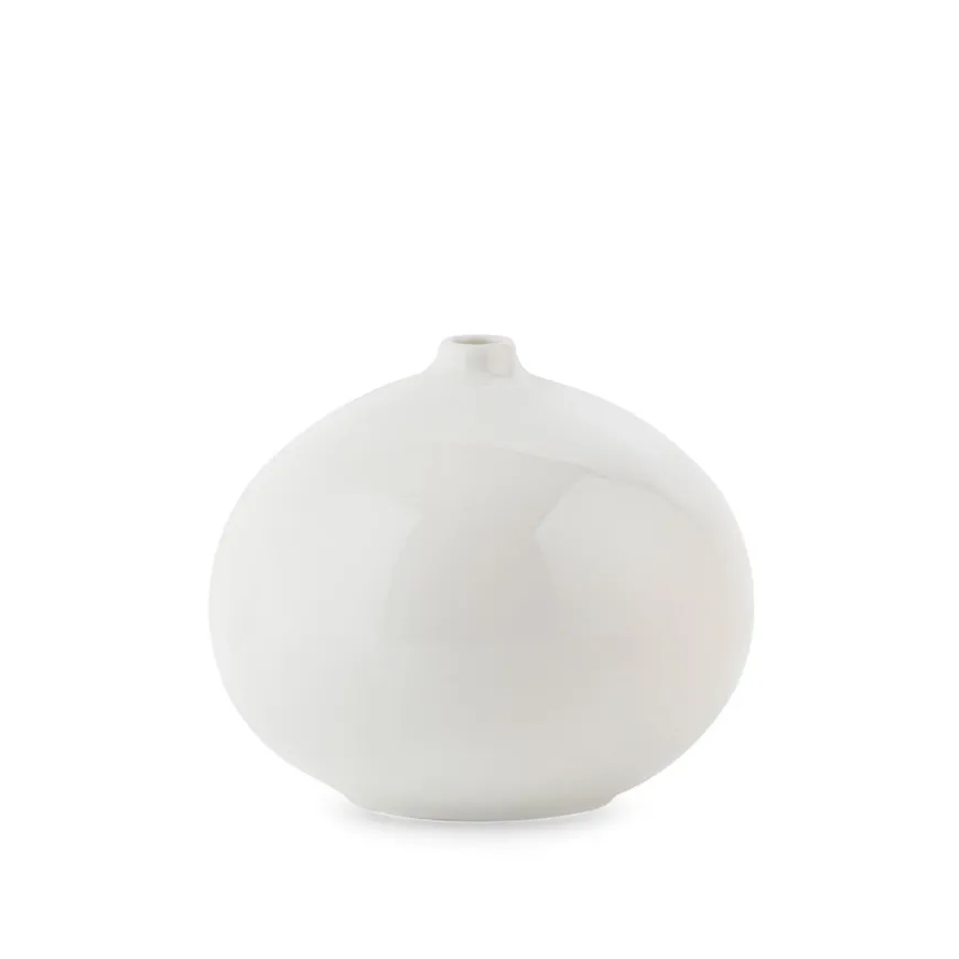 Nordic Living Vase 11,5x10cm Hvit