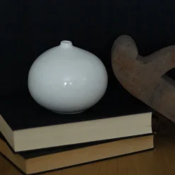 Nordic Living Vase 11,5x10cm Hvit