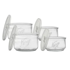 Norgesglasset Oppbevaringspakke Med Plastlokk