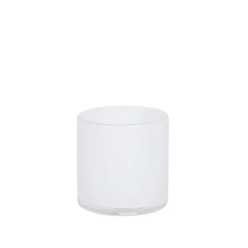 Nova Bold Lyslykt 10cm Hvit