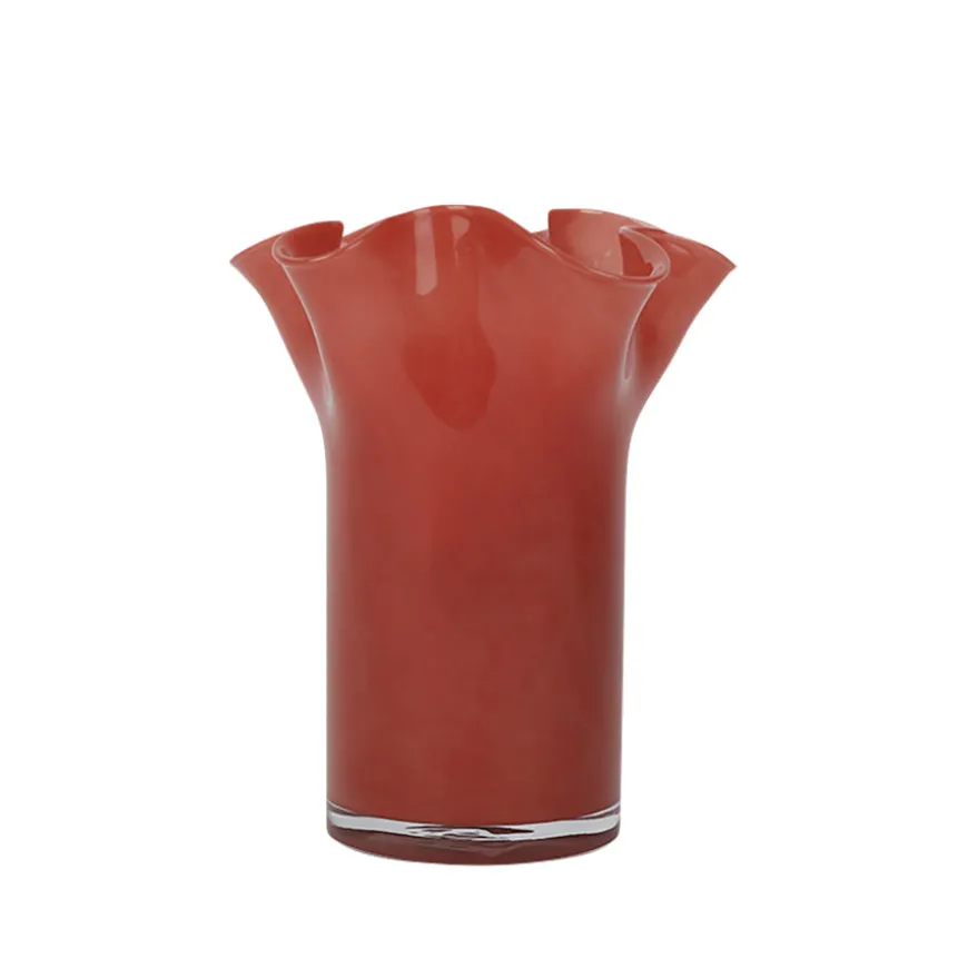 Nova Bold Tulipanvase 25cm Rød