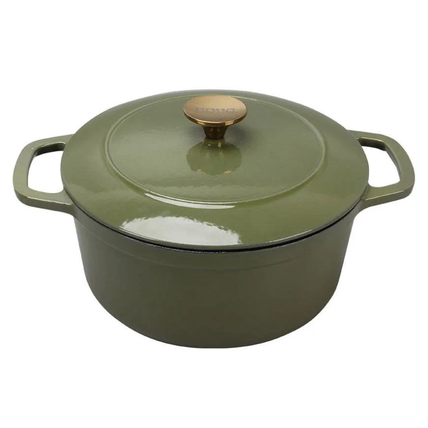 Nova Dynamic Støpejernsgryte Oliven 4,3L 24cm