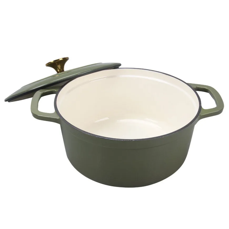 Nova Dynamic Støpejernsgryte Oliven 4,3L 24cm