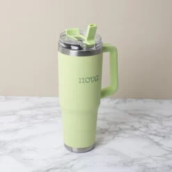 Nova Dynamic Termokopp m/Sugerør 1,1L Mint Grønn