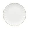 Nova Lilly Tallerken 21cm Hvit m/Gullkant