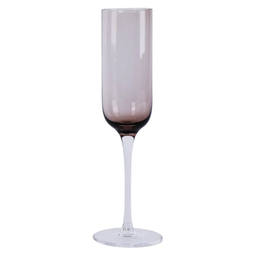 Nova Nordic Champagneglass 20cl 4pk Brun Sotet
