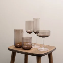 Nova Nordic Champagneglass 20cl 4pk Brun Sotet