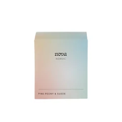 Nova Nordic Duftlys Pink Peony & Suede