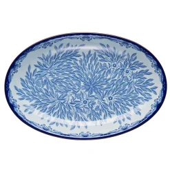 OSTINDIA FLORIS OVALT SERV.FAT 33X22CM