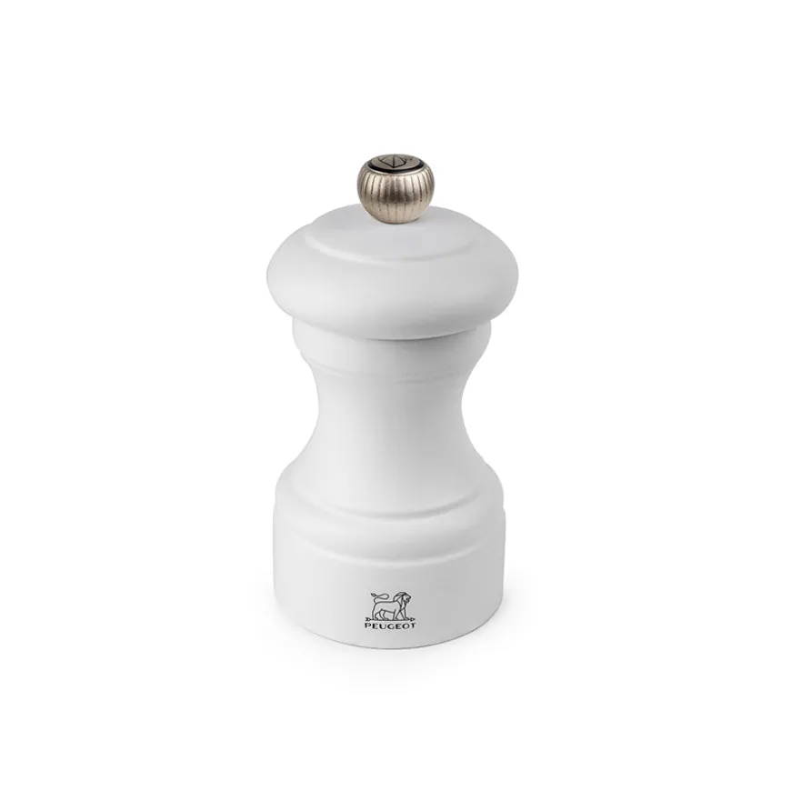 Peugeot Bistro Pepperkvern 10cm Matt Hvit