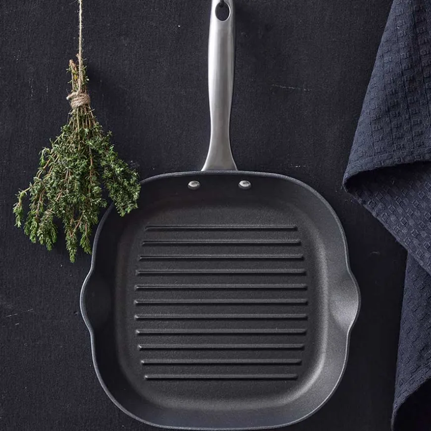 Pillivuyt Gourmet Garonne Grillpanne Lett Støpejern 28cm