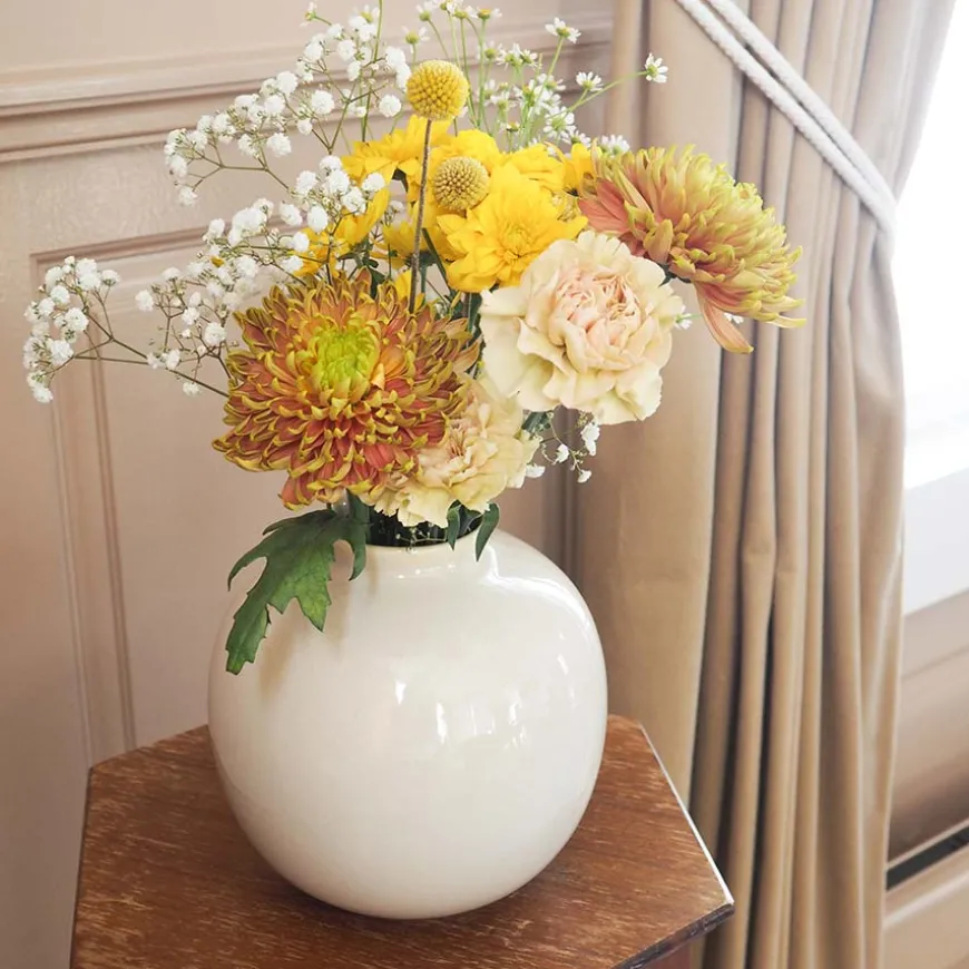 Porsgrunds Porselænsfabrik Soft Vase 18cm Off-White