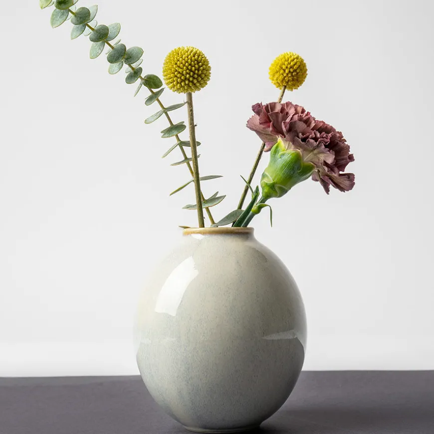 Porsgrunds Porselænsfabrik Soft Vase 11cm Off-White