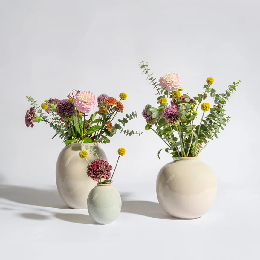 Porsgrunds Porselænsfabrik Soft Vase 11cm Off-White