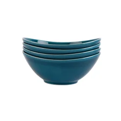 Porsgrunds Porselænsfabrik Sense Teal Bolle 18,5cm 4pk