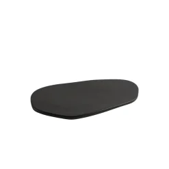 Porsgrunds Porselænsfabrik Natur Organisk Asjett 19,5cm Matt Sort