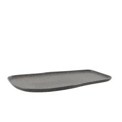 Porsgrunds Porselænsfabrik Natur Organisk fat 30x16cm Mørk Granitt