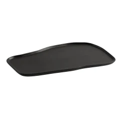 Porsgrunds Porselænsfabrik Natur Organisk fat 30x16 cm Matt Sort