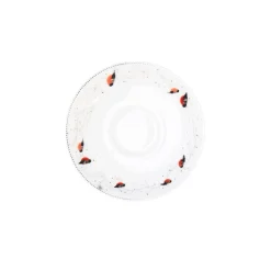 Porsgrunds Porselænsfabrik Dompap Kaffekopp 22 cl m/Skål 14 cm