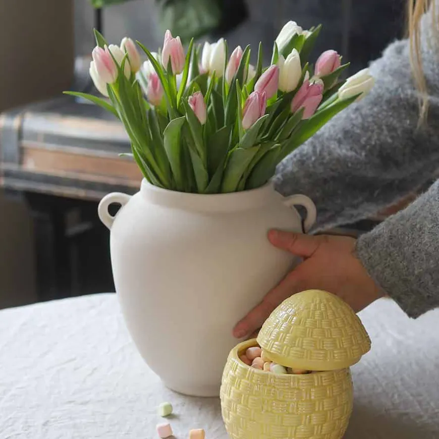 Porsgrunds Porselænsfabrik Cleo Vase 26cm Beige