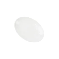Porsgrunds Porselænsfabrik Bølge Hvitt Oval Asjett 19cm