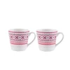 Porsgrunds Porselænsfabrik Ingrid Krus 20cl Rosa 2pk