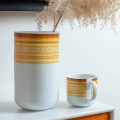 Porsgrunds Porselænsfabrik Marius Vase Gul