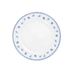 Porsgrunds Porselænsfabrik Bluebird Flower Tallerken Flat 28 cm