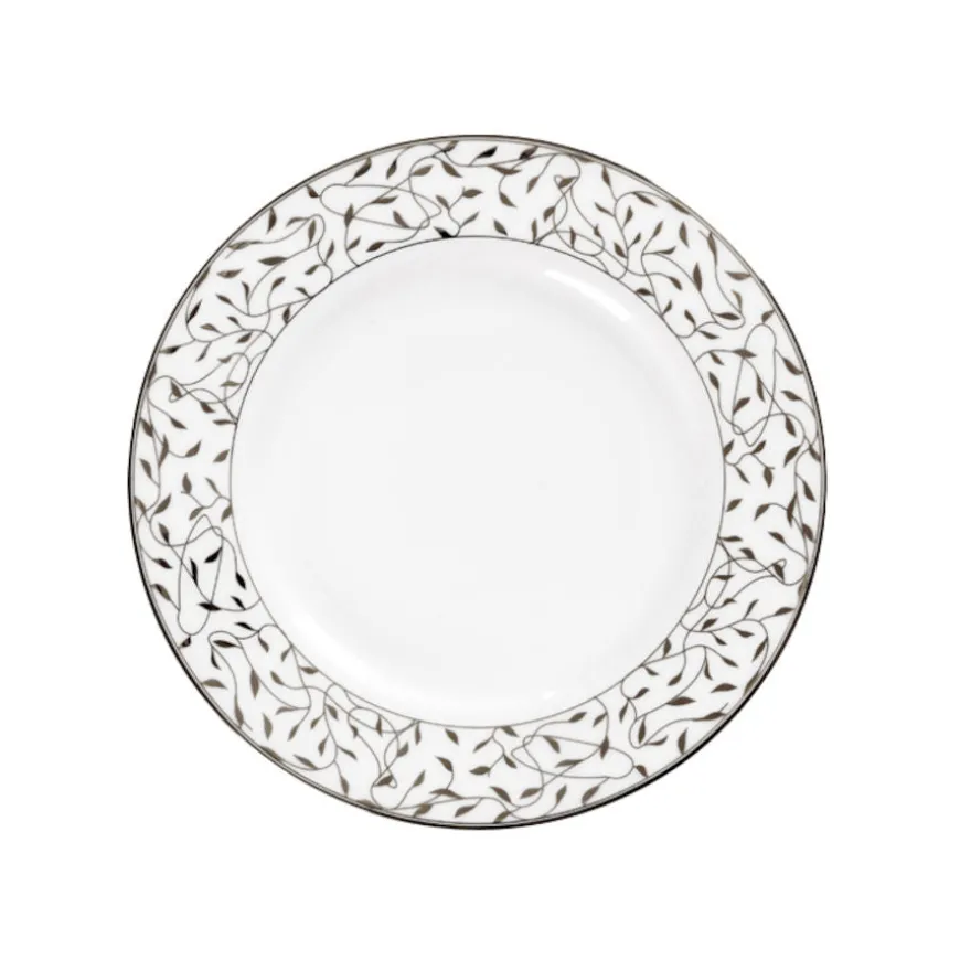 Porsgrunds Porselænsfabrik Cecilie Platinum Tallerken Flat 20 cm